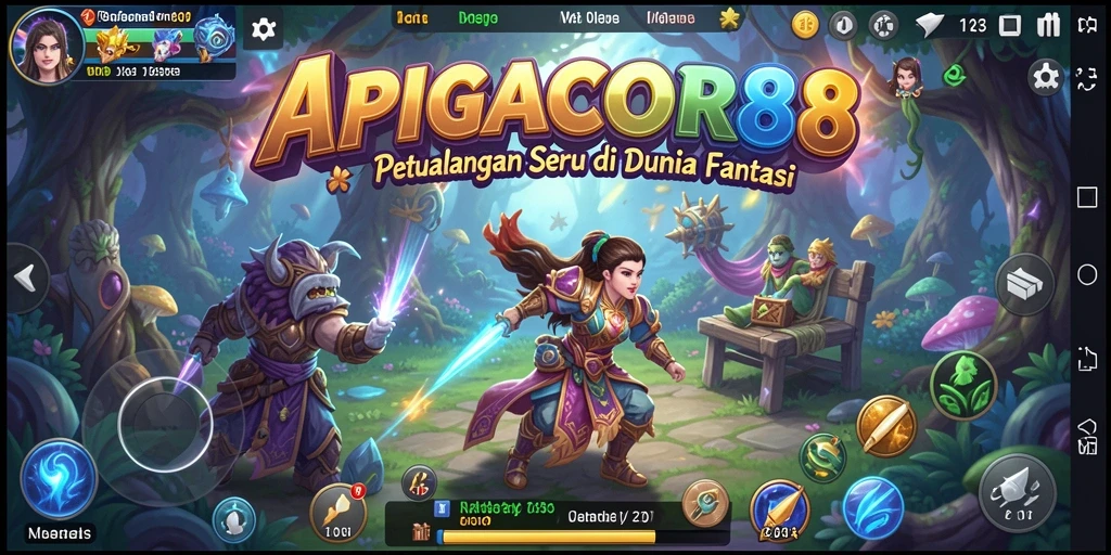 Gameplay seru di dunia petualangan APIGACOR88.