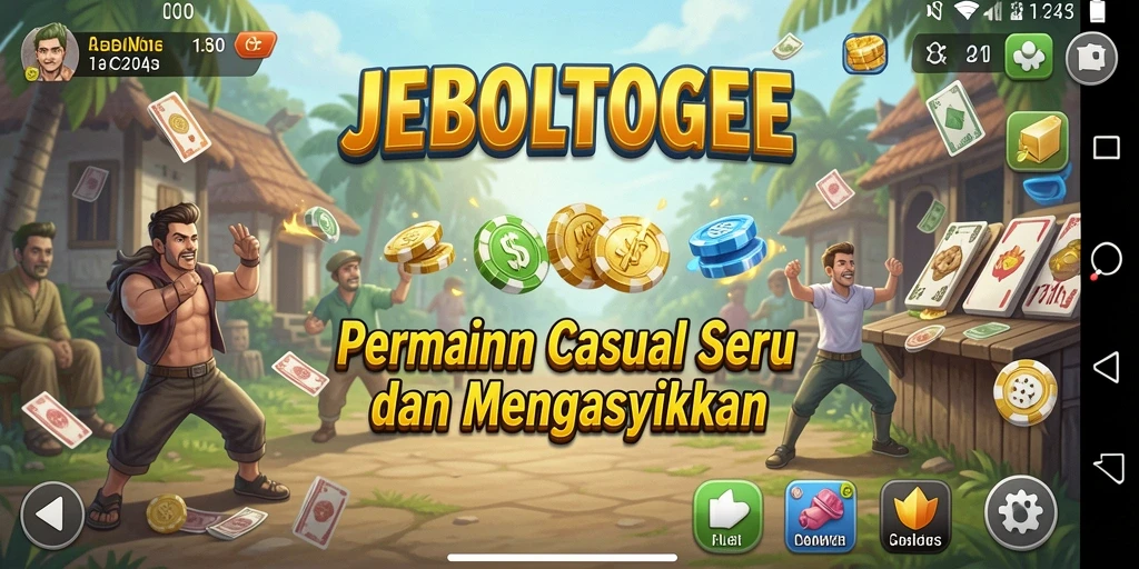 Screenshot JEBOLTOGEL menampilkan gameplay seru yang menghibur.