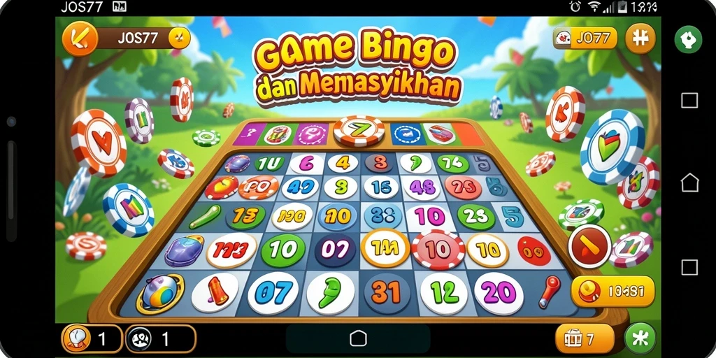 Screenshot gameplay JOS77 menampilkan suasana seru bermain Bingo.