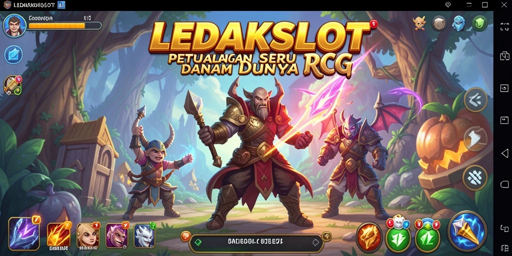Tampilan gameplay RPG yang seru dan menarik di LEDAKSLOT.