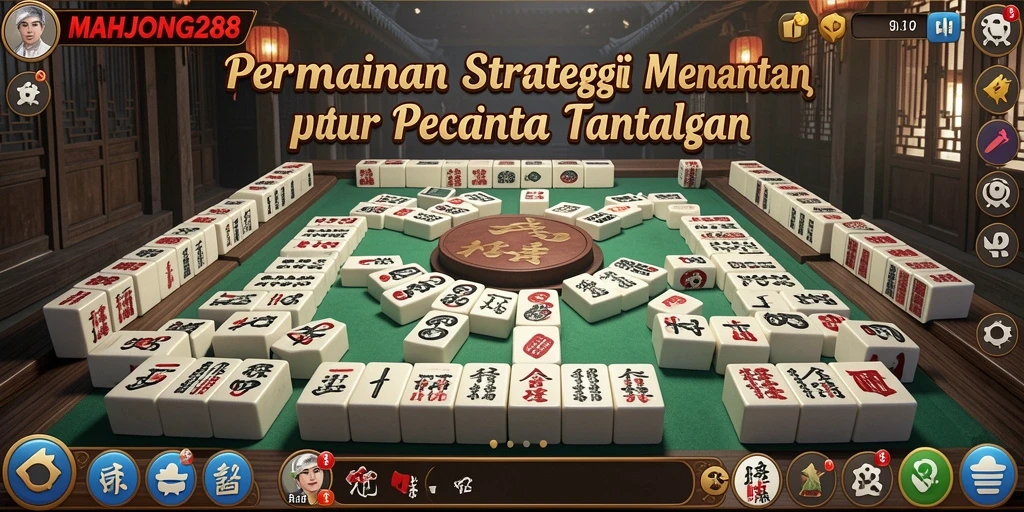 Gameplay MAHJONG288 yang menantang dan menyenangkan.