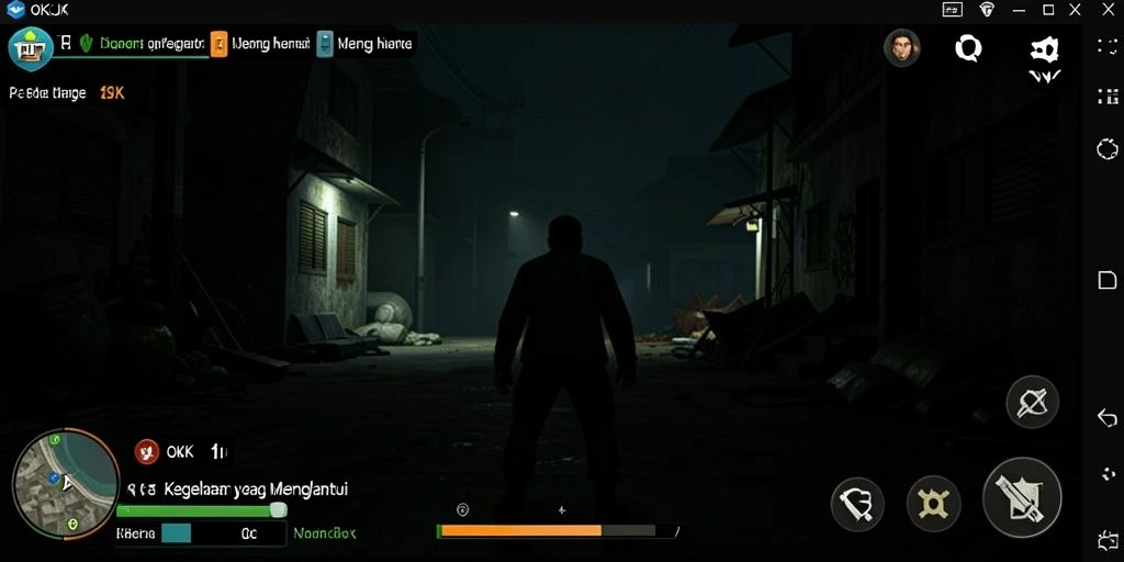 Gameplay menegangkan dengan suasana horor yang mencekam.