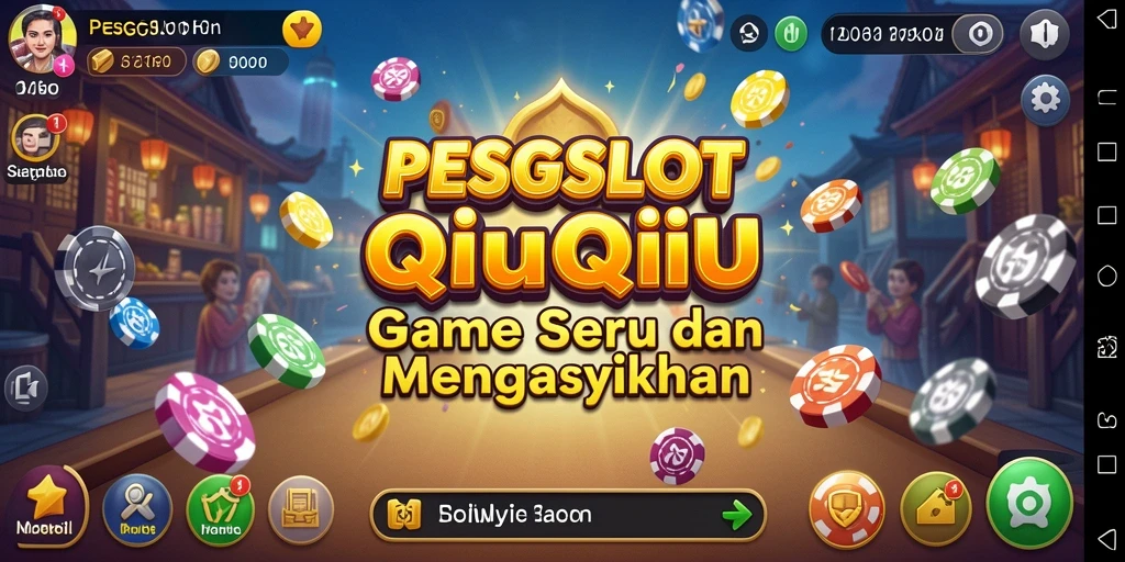 Screenshot PESGSLOT menampilkan aksi seru permainan QiuQiu.