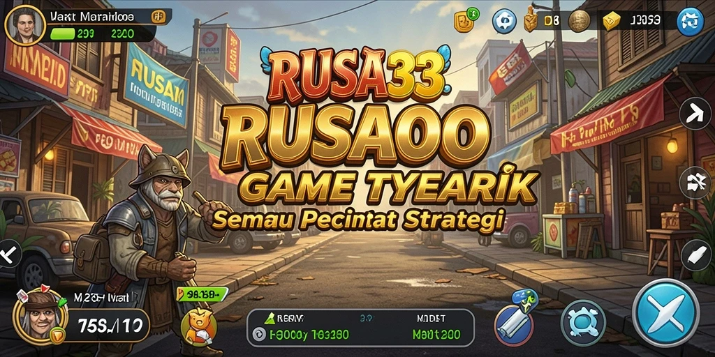 Tampilan gameplay <strong>RUSA33</strong> yang penuh aksi dan strategi.