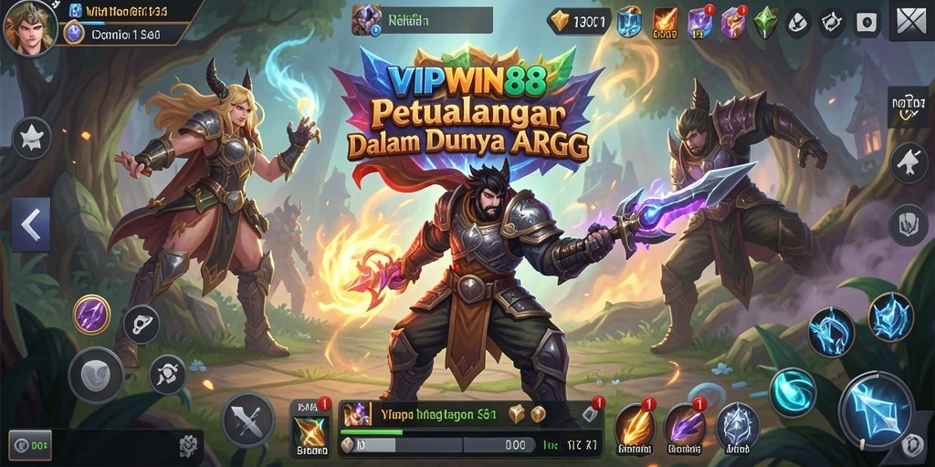 Gameplay epik dan seru dalam ARPG VIPWIN88.